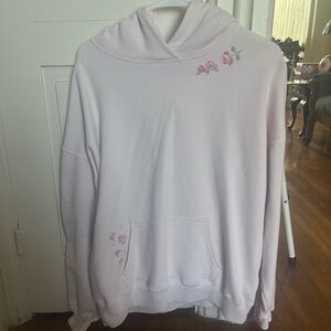 Women’s Hollister Pink Floral Hoodie